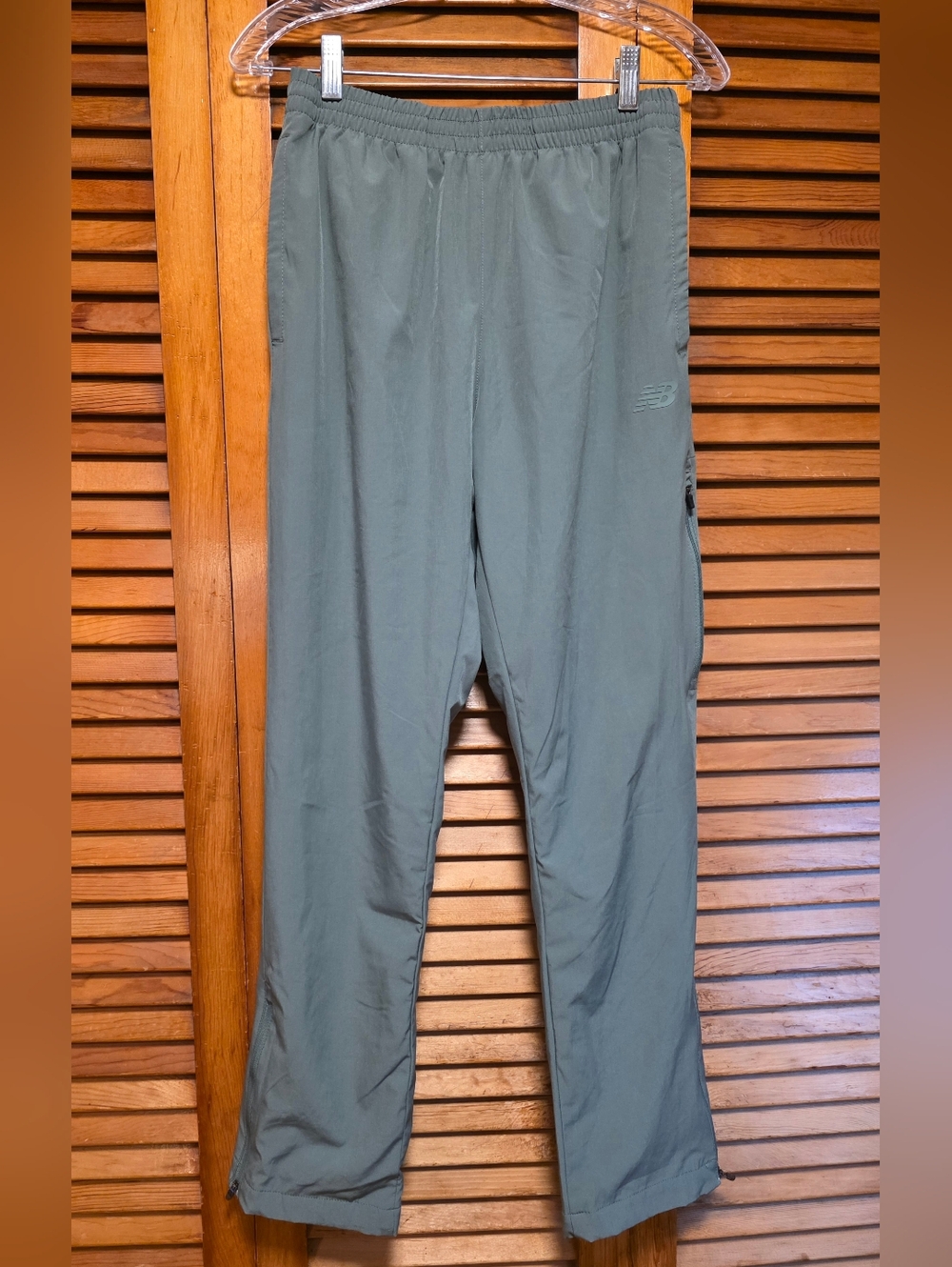 New Balance All Motion Joggers Olive Green Running Pants Men's size S